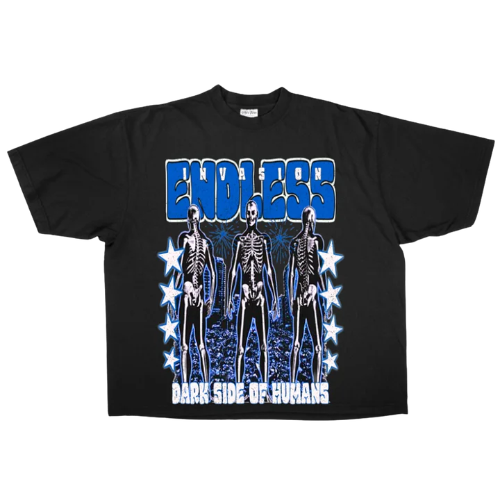 Endless Invasion "Dark" Drop Shoulder Tee 🌌 product image (2)