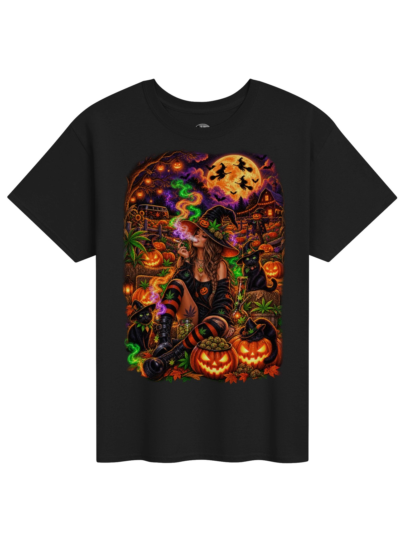 Halloweed Witch Graphic Tee product image (1)