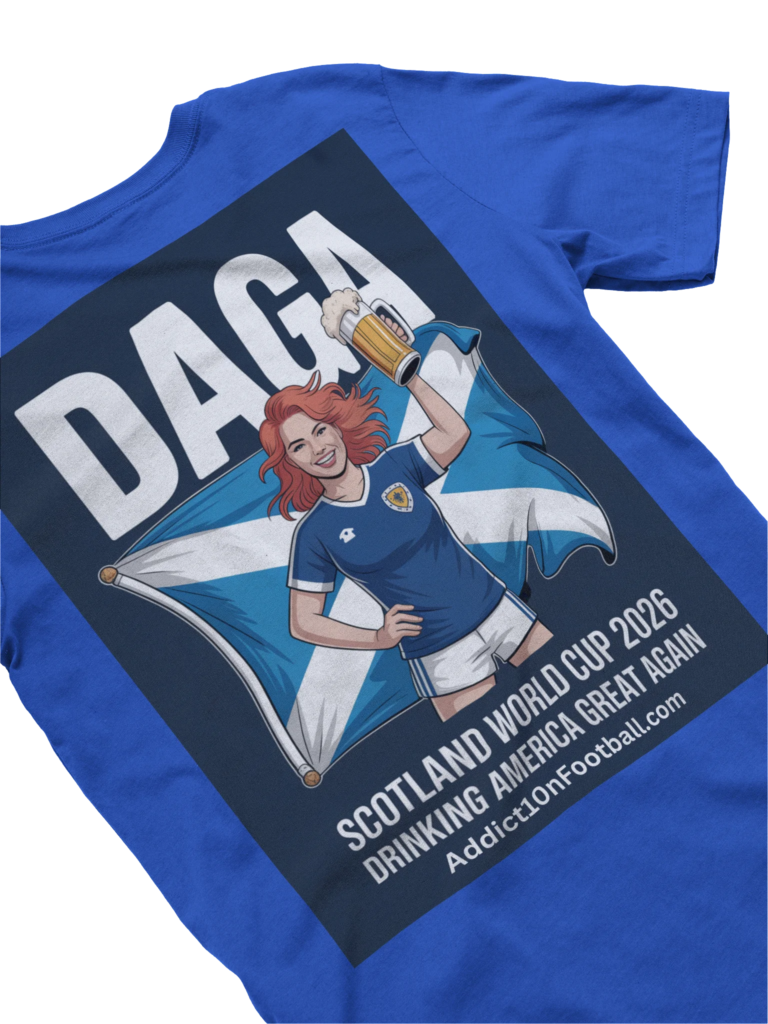 SCOTLAND 2026 LASSIES SHIRT - DRINK AMERICA GREAT AGAIN product image (4)