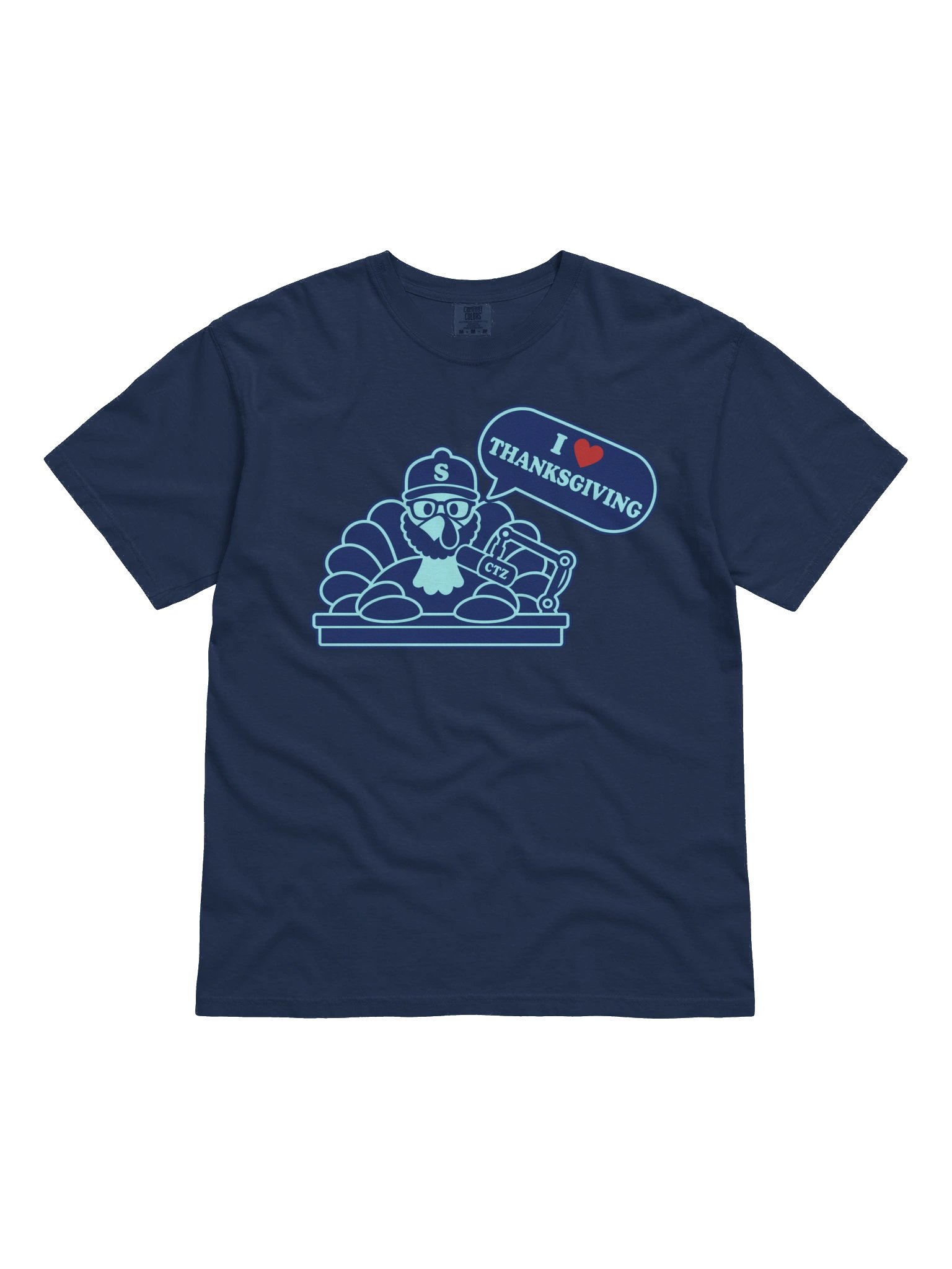 I LOVE THANKSGIVING Unisex T-Shirt product image (1)