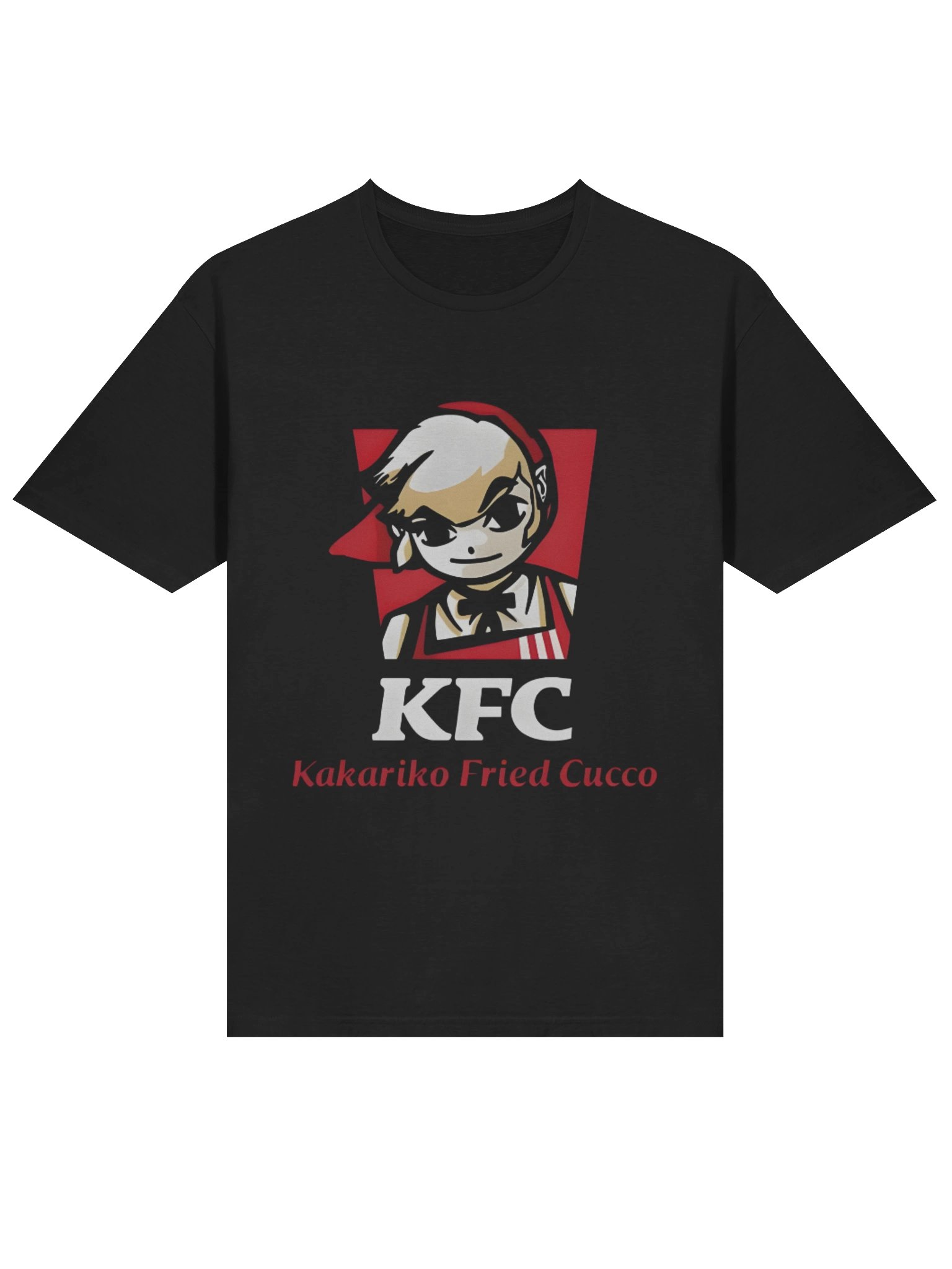 KFC Kakariko Fried Cucco Shirt – Legendary Zelda Meme product image (2)
