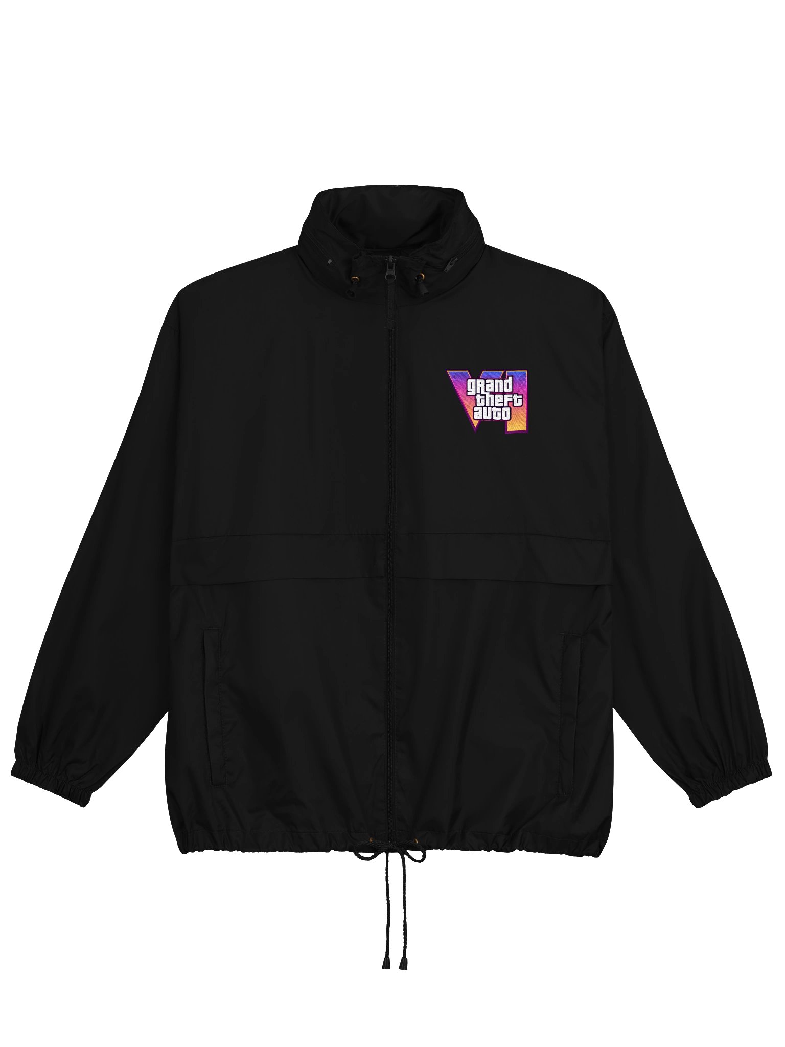GTA VI Logo Windbreaker Jacket product image (1)