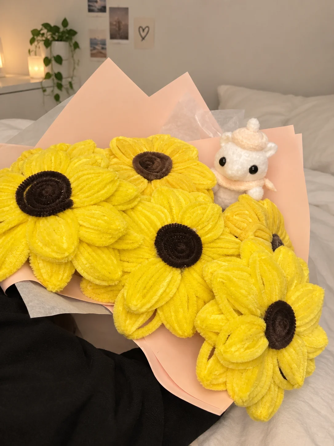 Sunflower Bouquet with Bear product image (1)