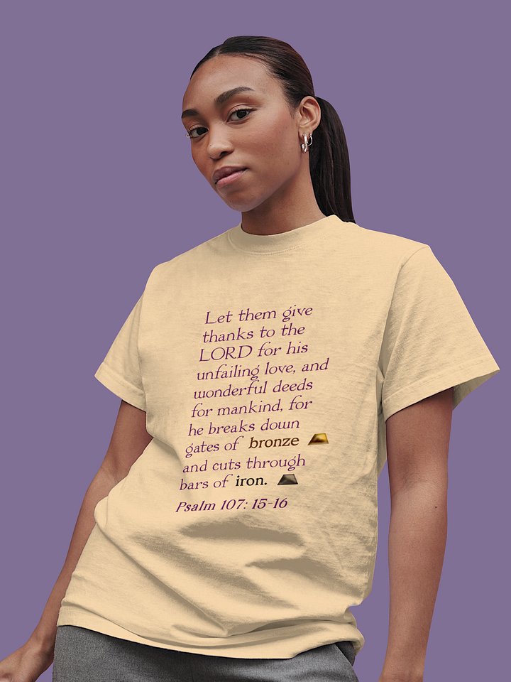 Psalm 107 Graphic Tee product image (1)