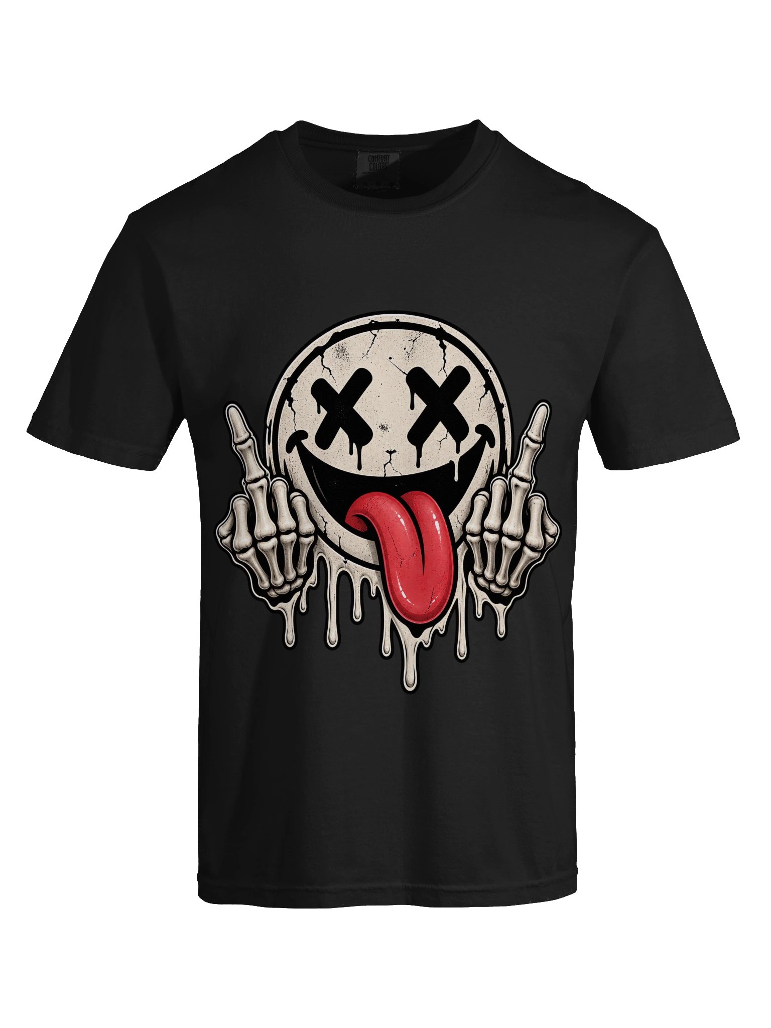 Dead Inside, Still Smiling — Rebel Smiley T-Shirt product image (56)