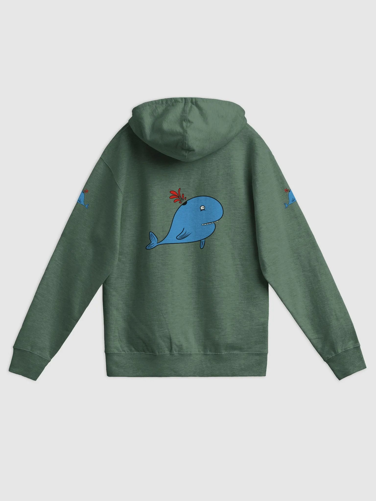 Bloody Blowhole Zip Up Hoodie product image (2)