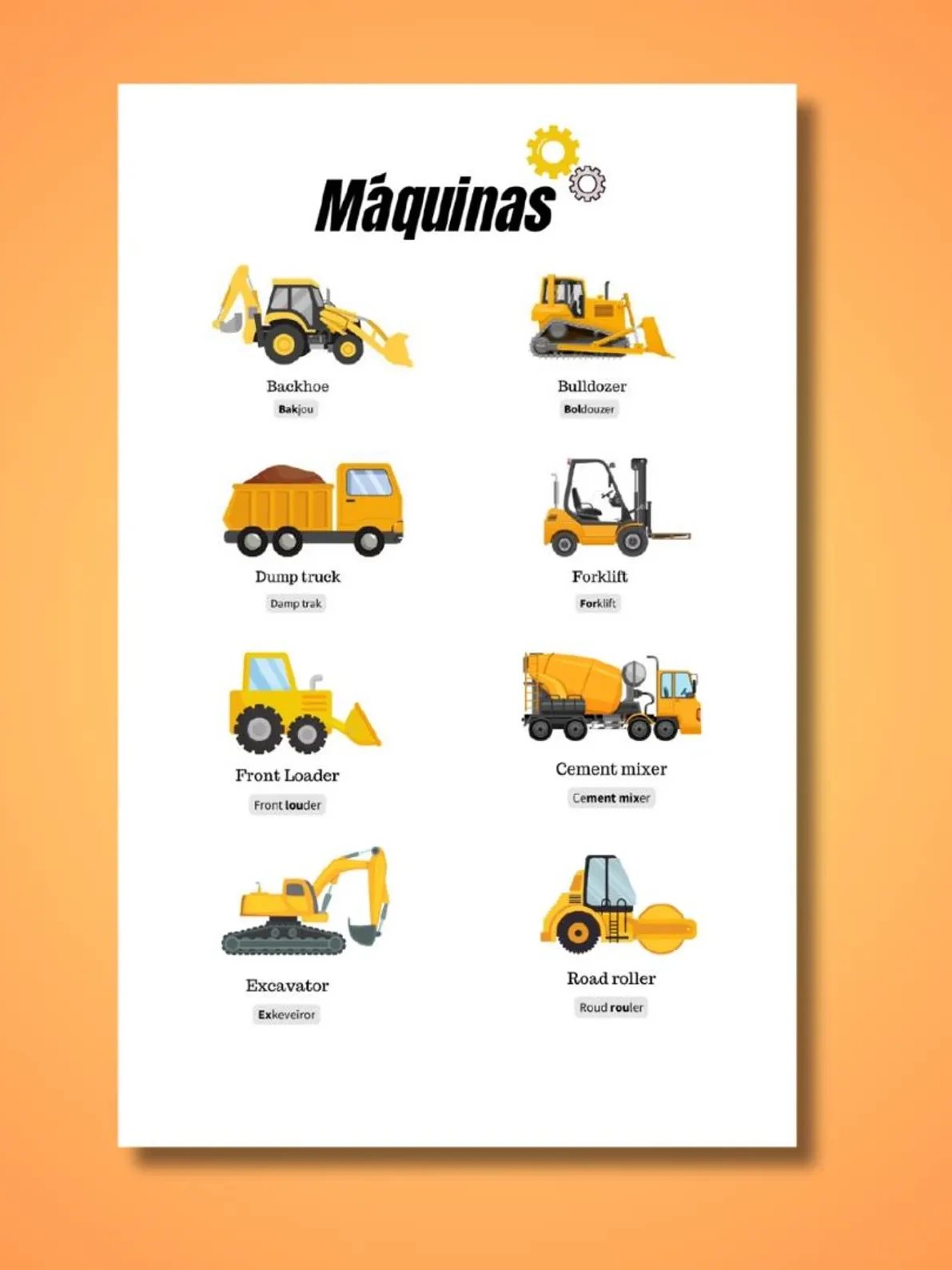 EDICIÓN 2023 Vocabulario Construcción - Aprende Inglés con Pronunciación en Español - KNinglés product image (4)
