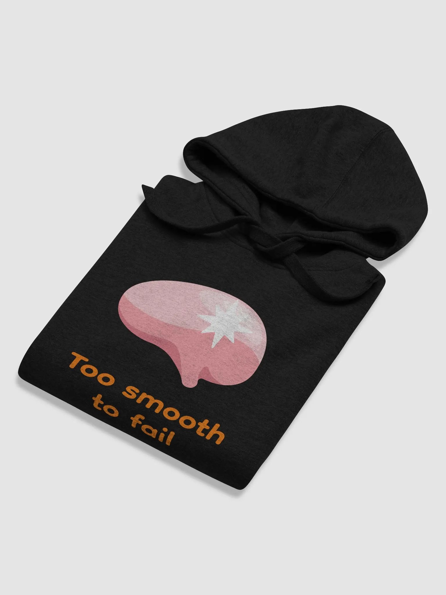 Brain Too Smooth To Fail 60% Cotton Hoodie product image (6)