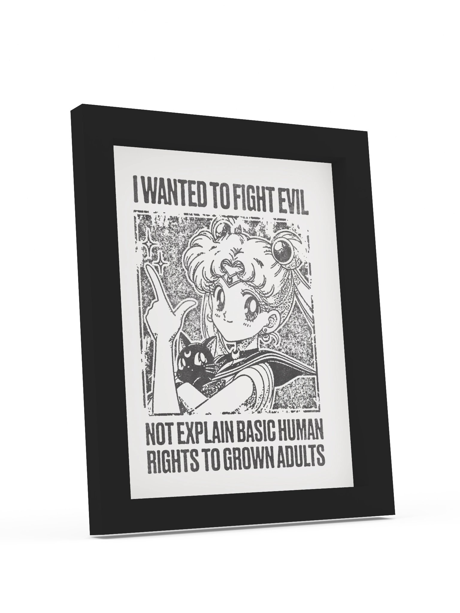 FIGHT ! Framed Print. product image (4)