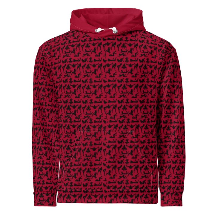 Sexy Ladies Silhouettes - Carmine | Unisex Hoodie product image (1)