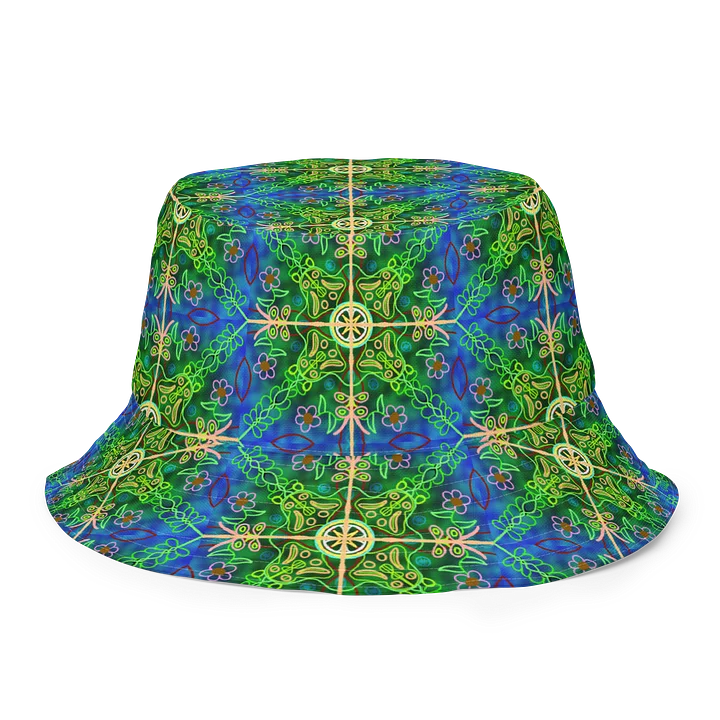 Kaleidoscope Floral Reversible Bucket Hat product image (2)