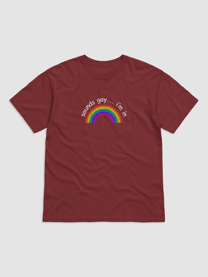 Sounds Gay, I'm In - Unisex Tee product image (1)