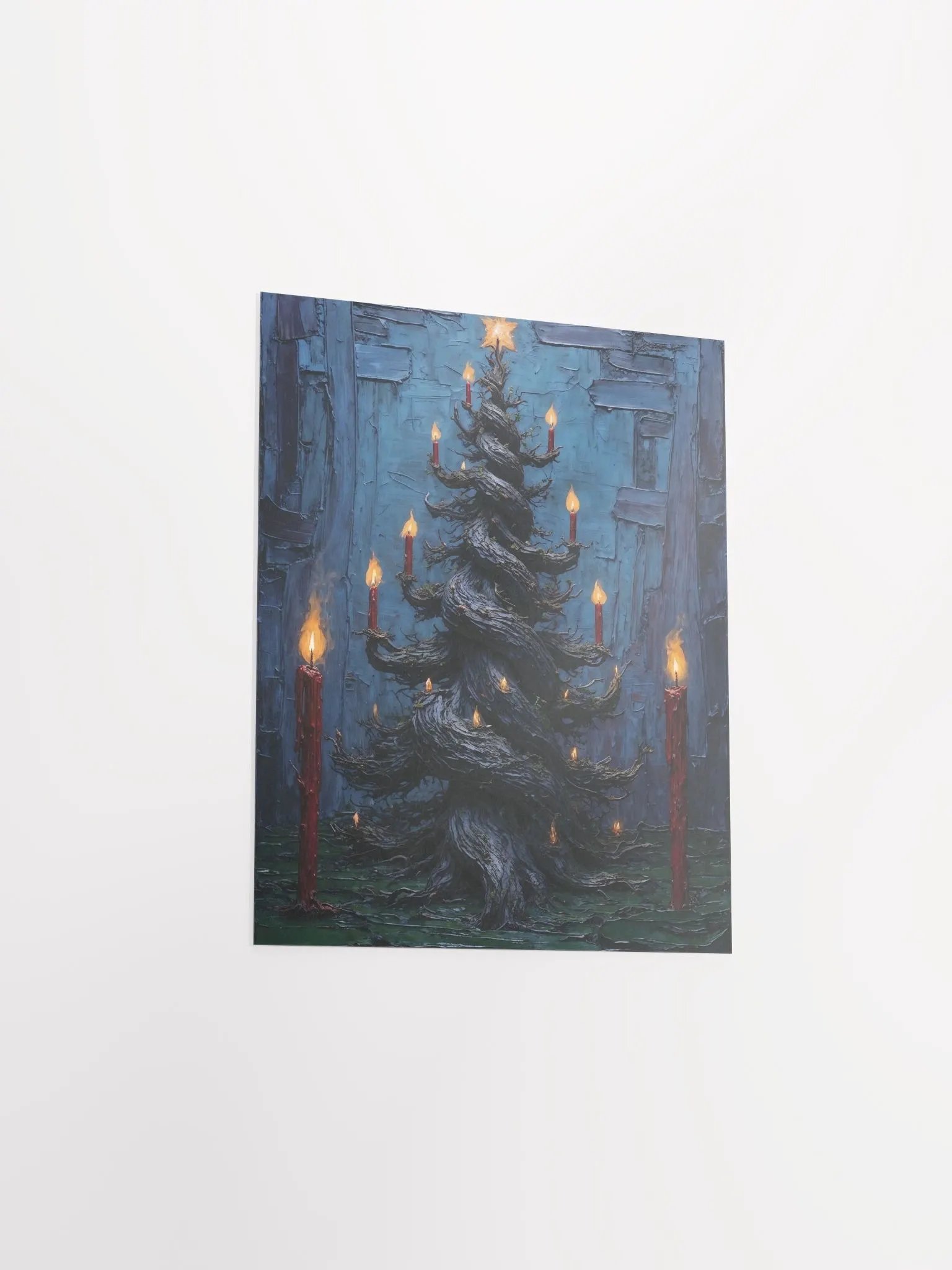 Twisted Trunk Christmas Tree Poster product image (18)