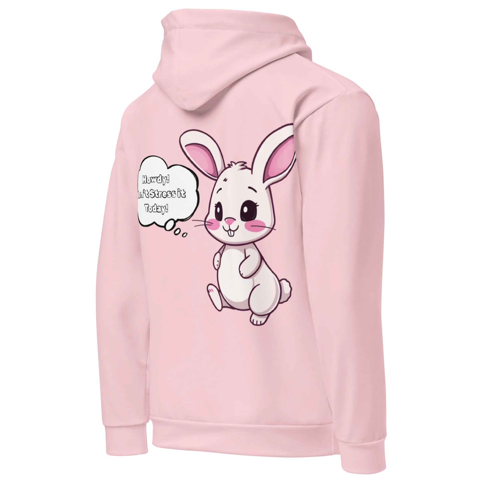 "Don't Stress It" Hoodie (Pink) product image (4)