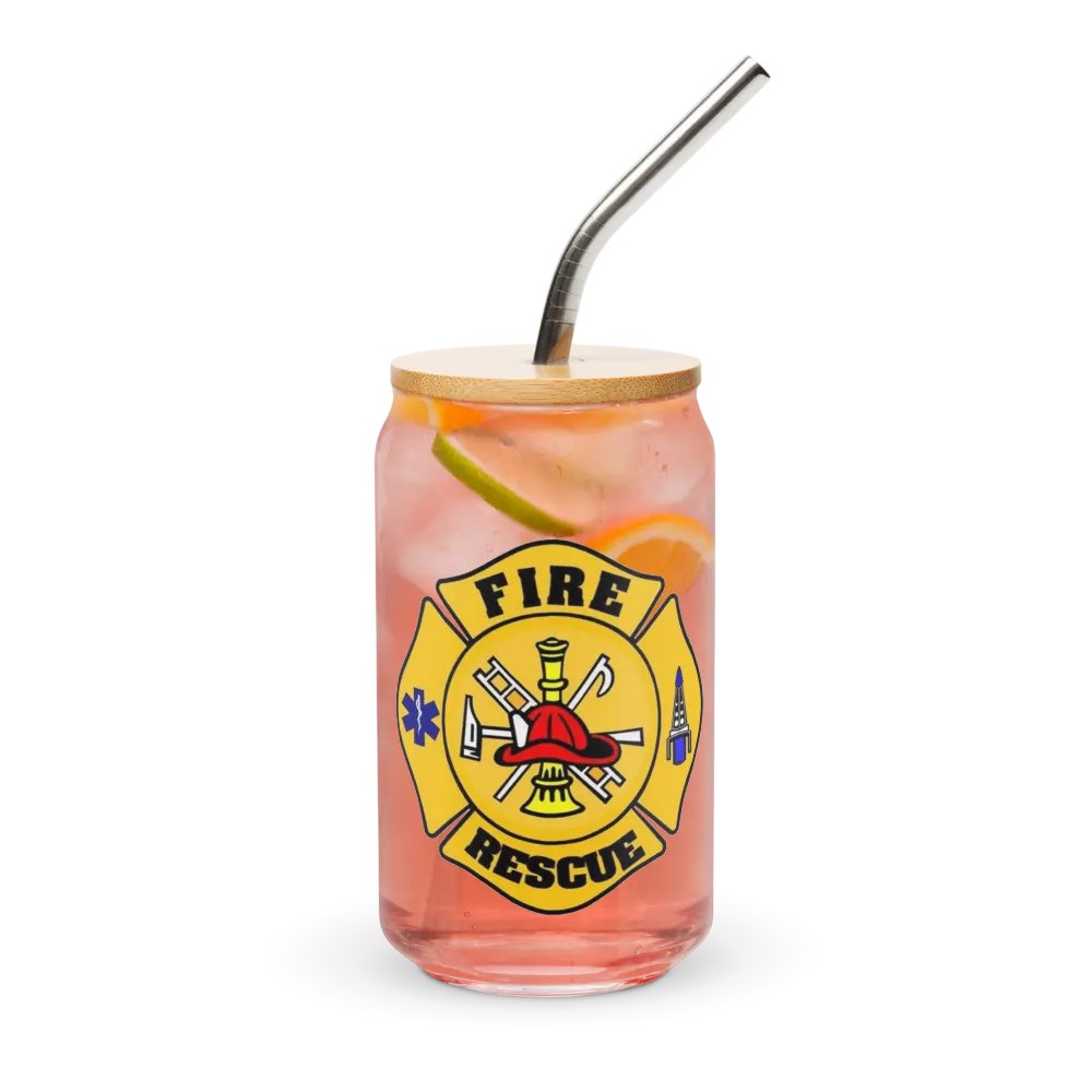 Can-Shaped Glass with Lid & Straw product image (5)