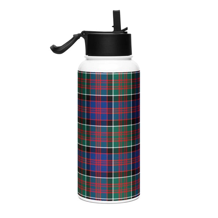 MacDonald of Clanranald Tartan Water Bottle product image (1)