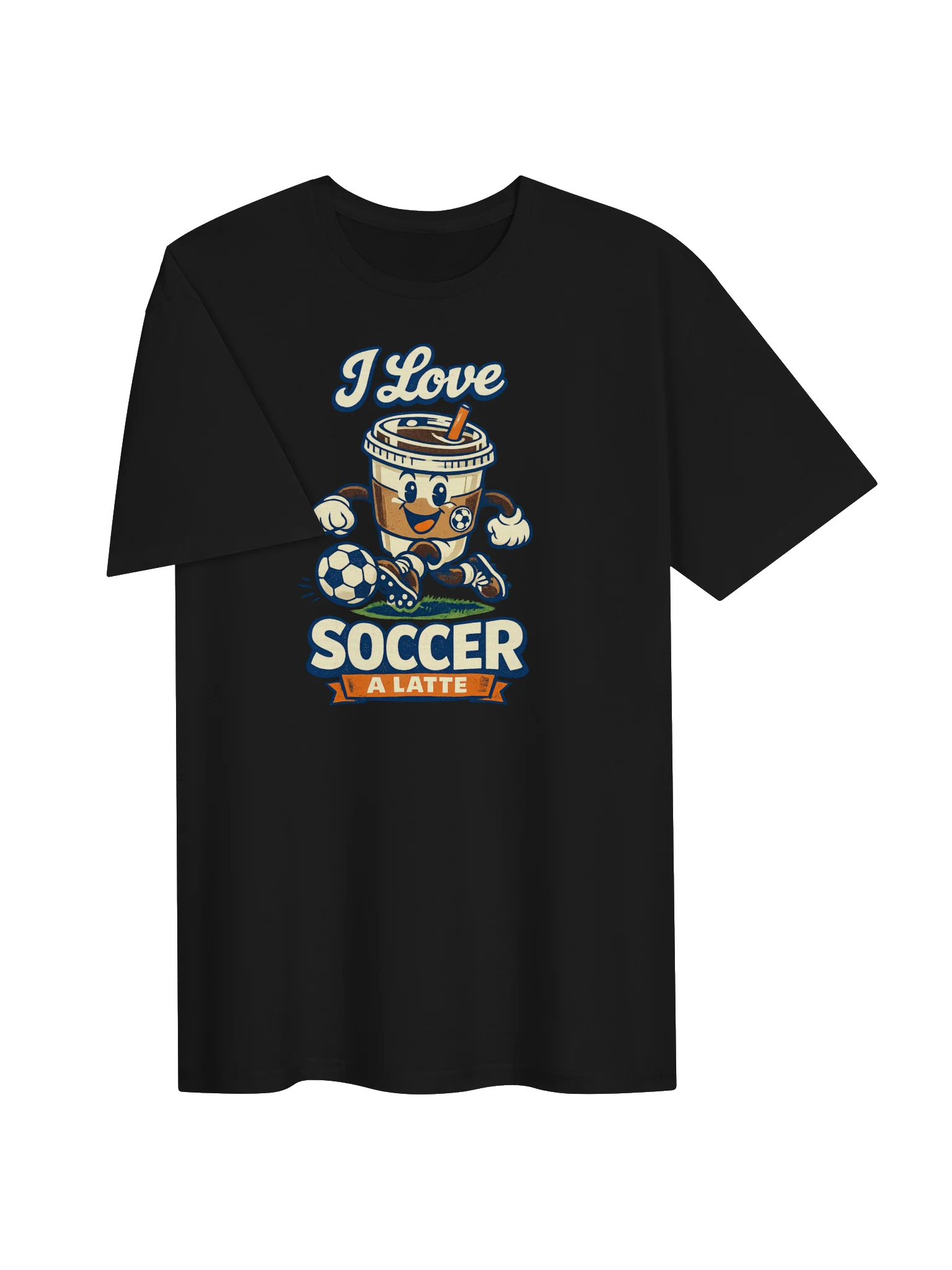 I Love Soccer A Latte Tee product image (3)