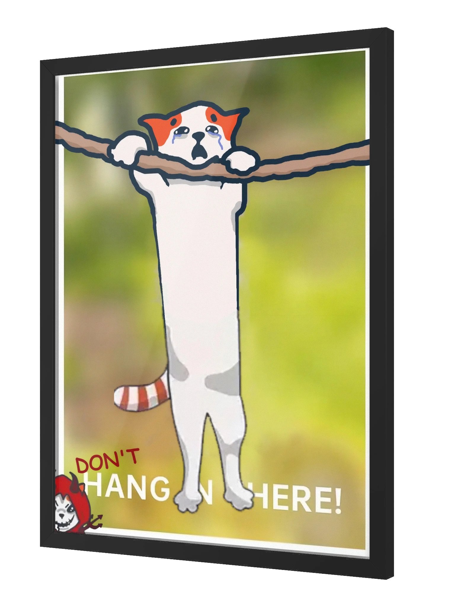 DON'T Hang In There Motivational Marsey Poster product image (5)