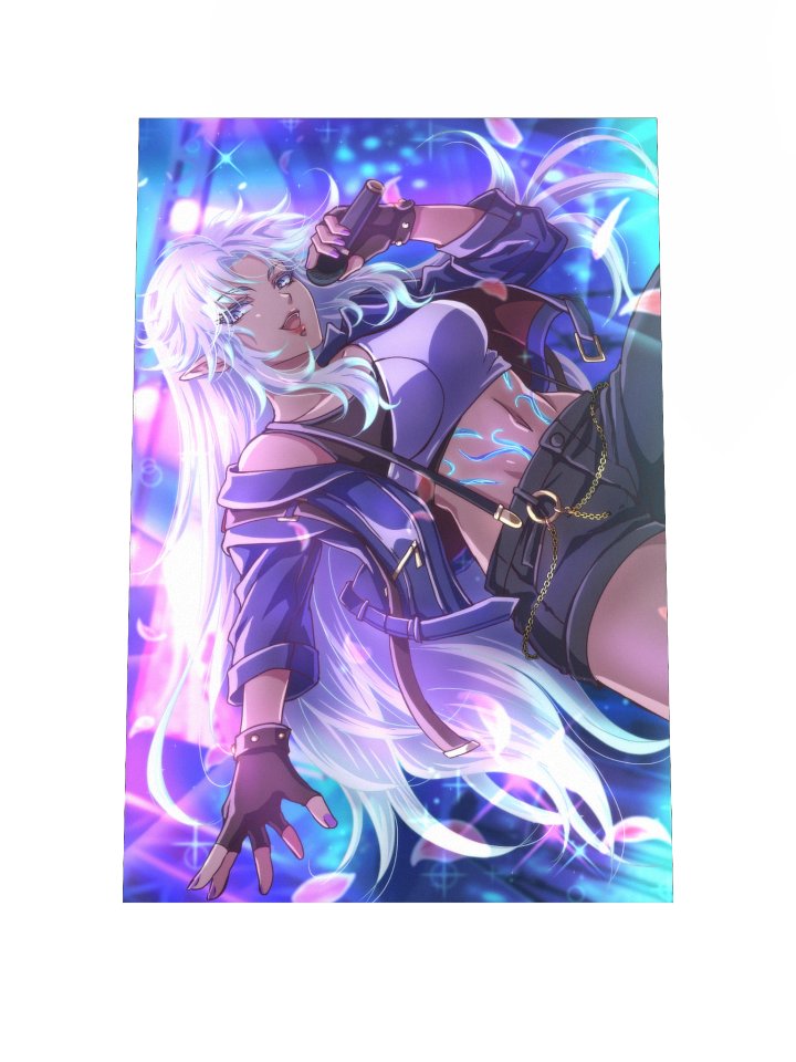 "Starlit Bloom" Matte Paper Poster product image (1)