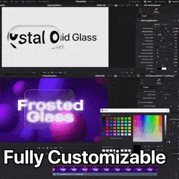 Glass Preset Pack - Drag & Drop product image (4)
