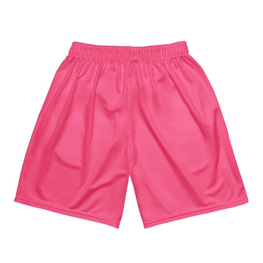 L'Agence Wish You Were Here! Mesh Shorts Pink product image (5)