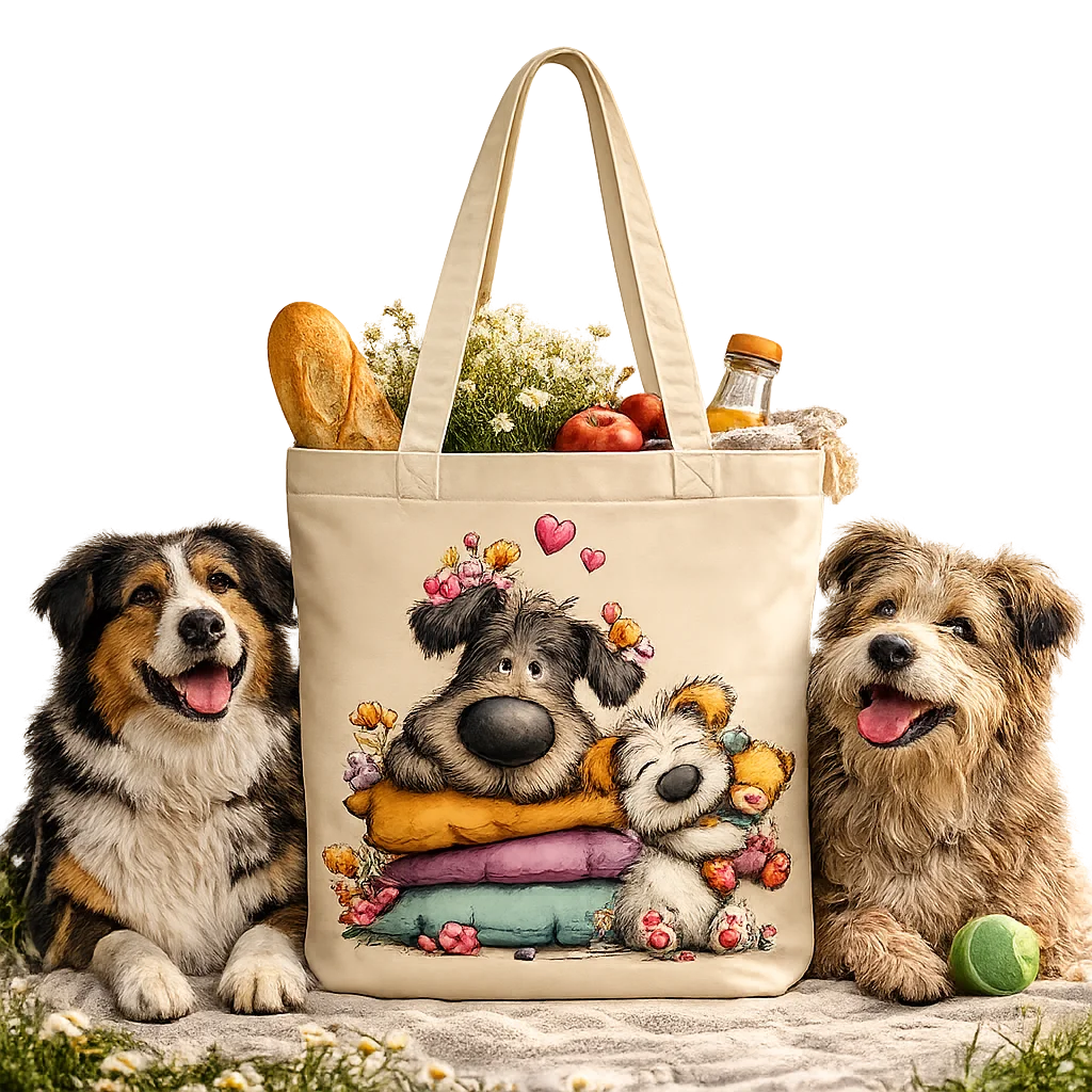 Dog Tote Bag product image (6)