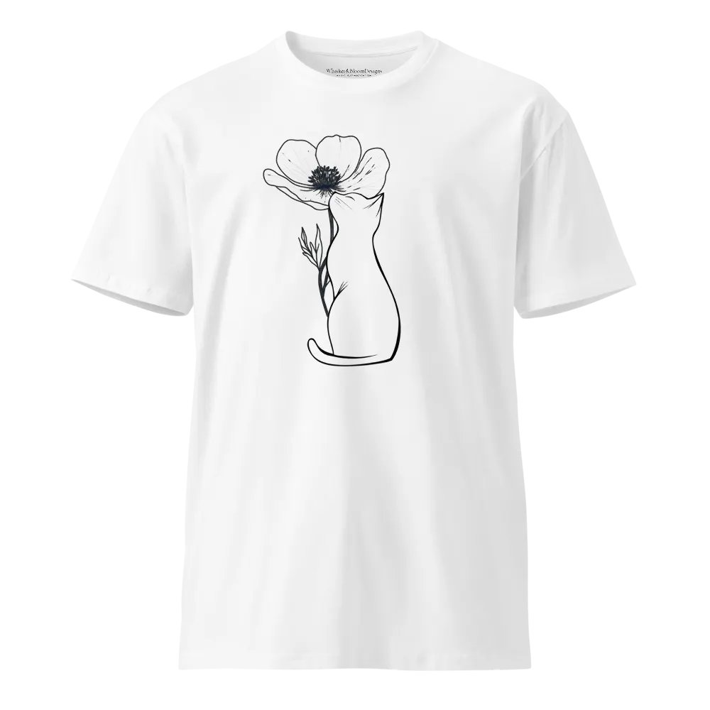 Anemone Cat Supreme Comfort Classic T-Shirt product image (2)