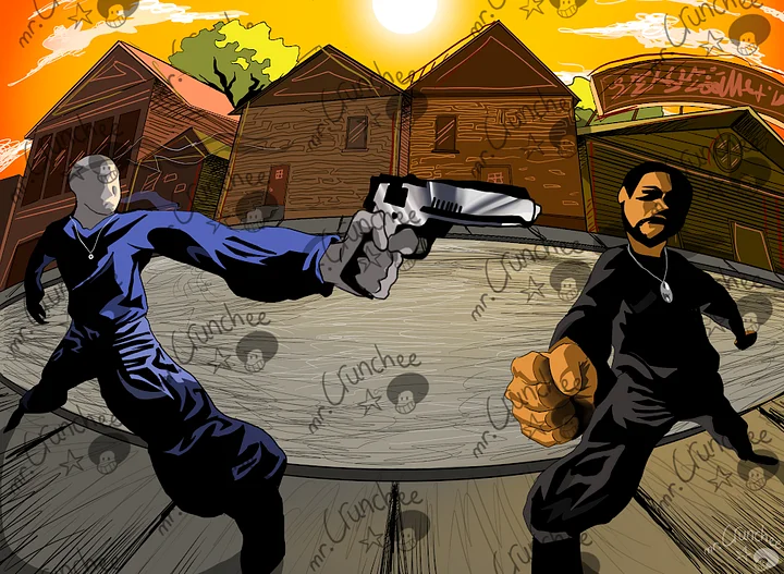 'The Face Off' Print product image (1)