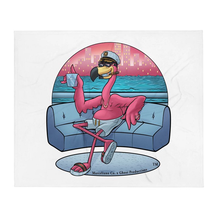Flamingo Bliss 50" x 60" Blanket product image (2)