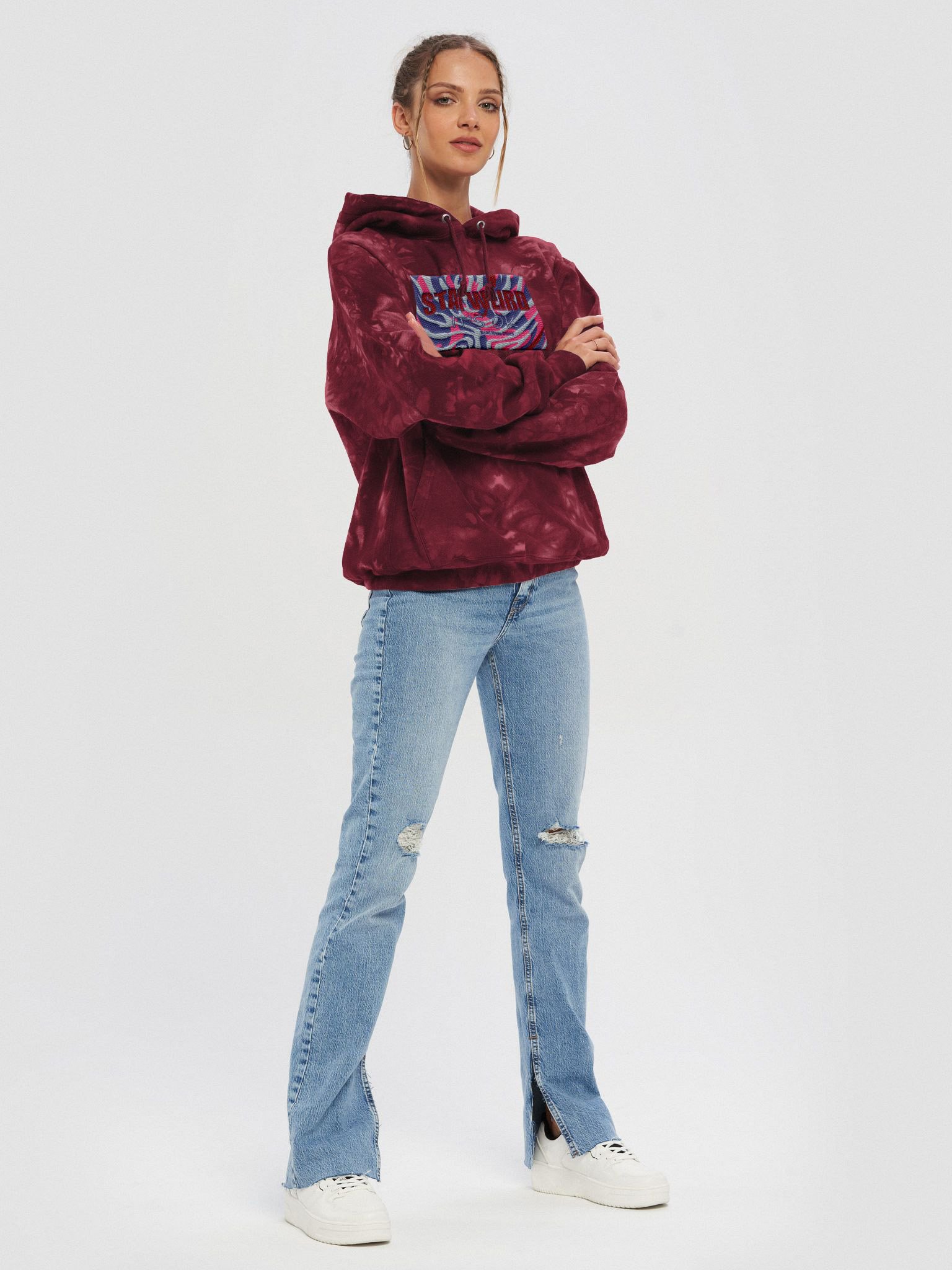 It's Ok HAC +Champion-Embroidered Hoodie product image (8)