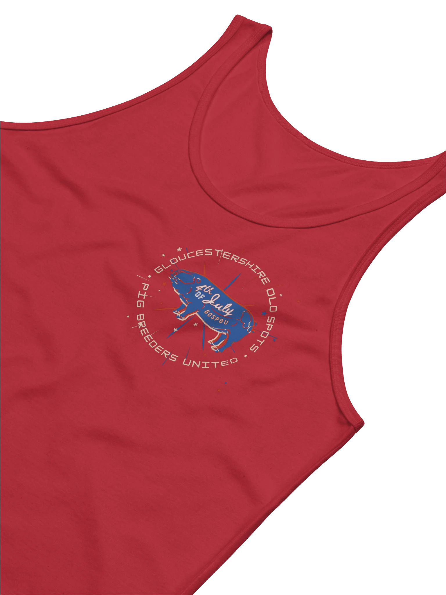 4th of July Pig Breeders United Tank product image (3)