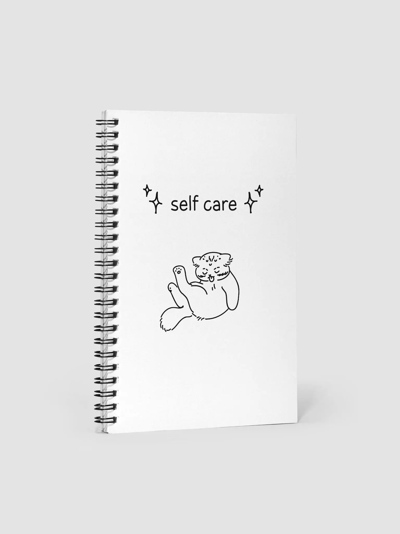 Self Care Manul - Spiral Notebook product image (1)