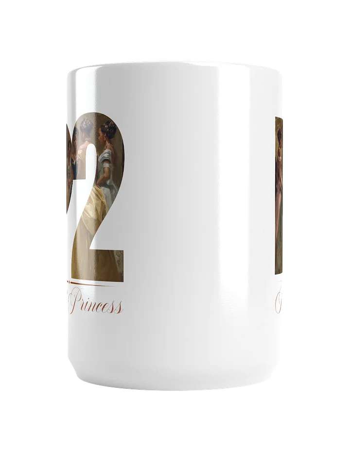 Poised Princess P2 White Glossy Mug product image (3)