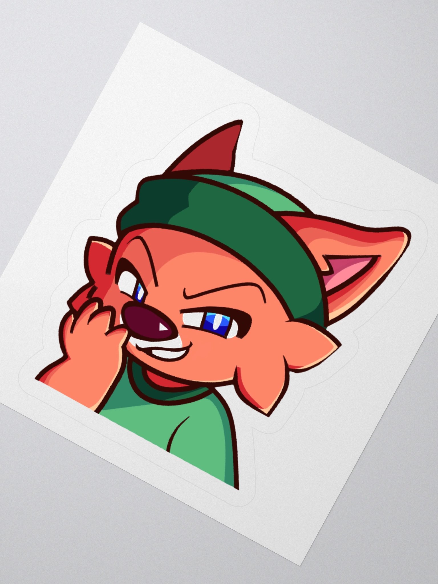 Smirking Dusty Sticker product image (4)