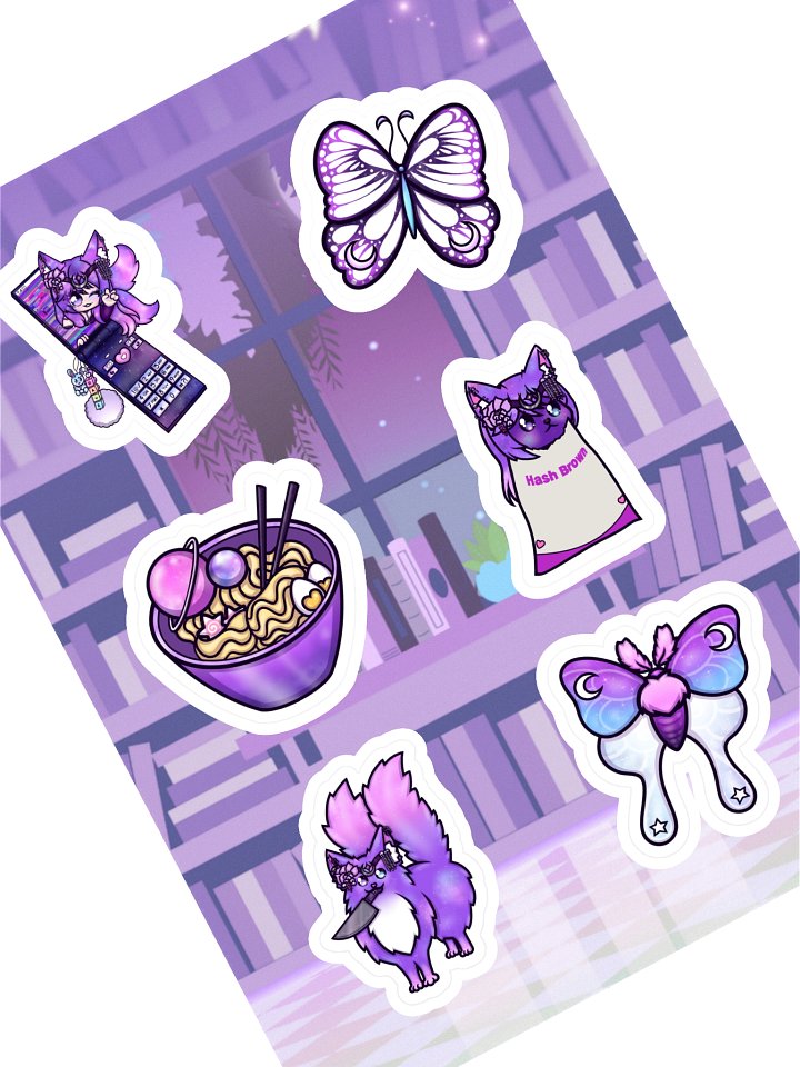 Calico Sticker Set 1 product image (1)