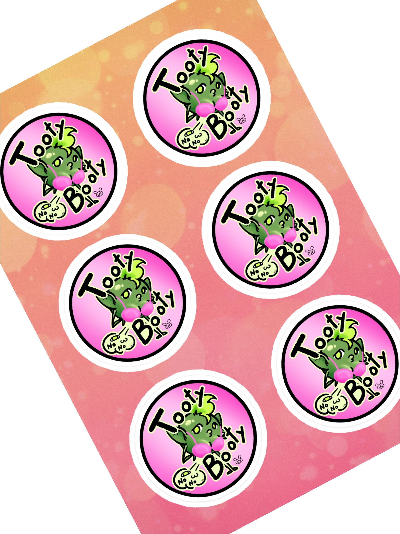 Tooty Booty - Sticker Sheet product image (1)