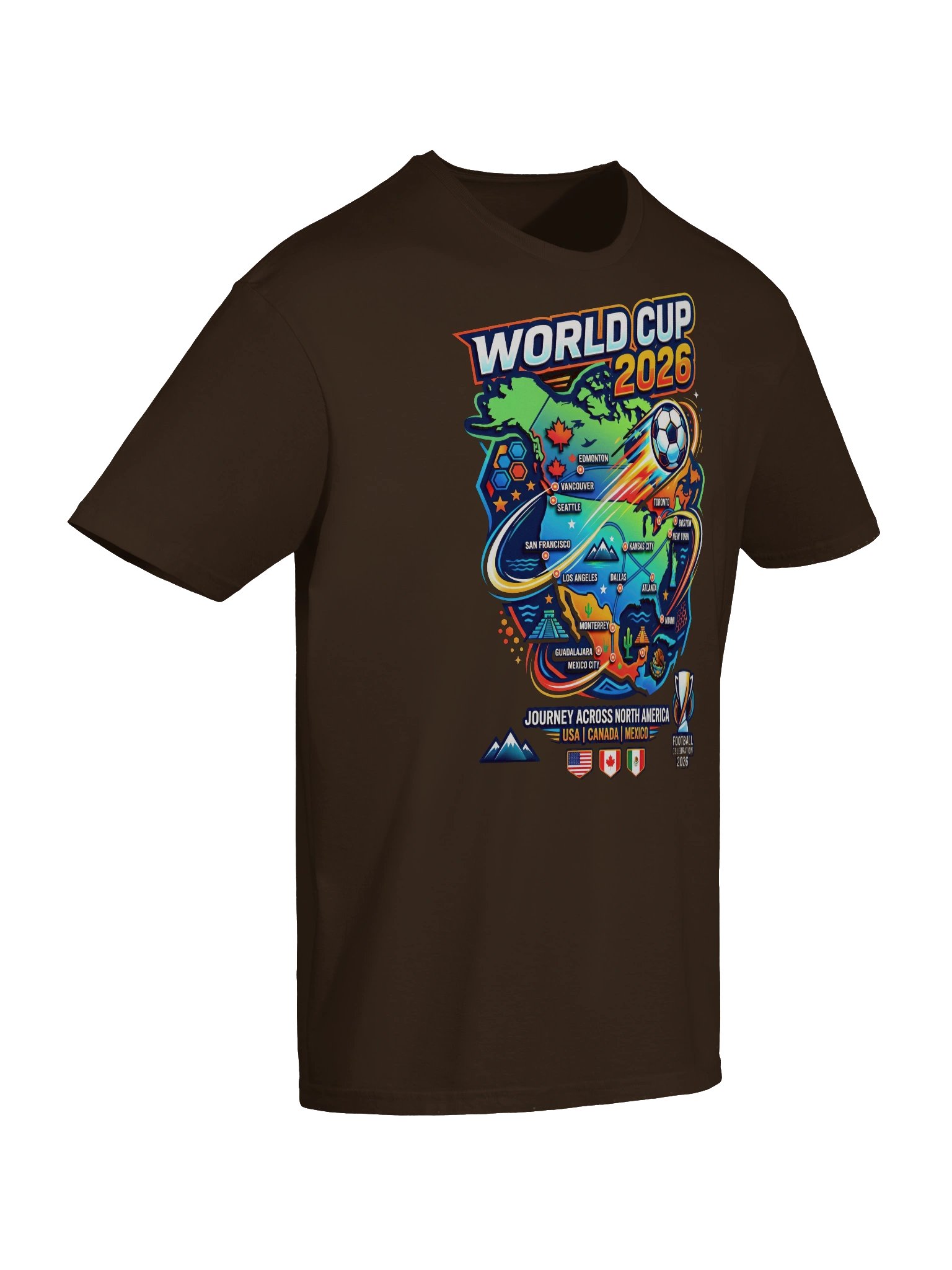 World Cup 2026 The Stadium Route Graphic Tee product image (3)