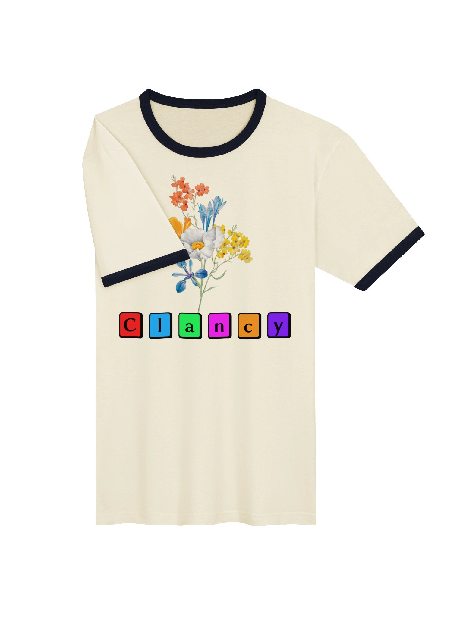 Clancy Flower Ringer Tee product image (8)