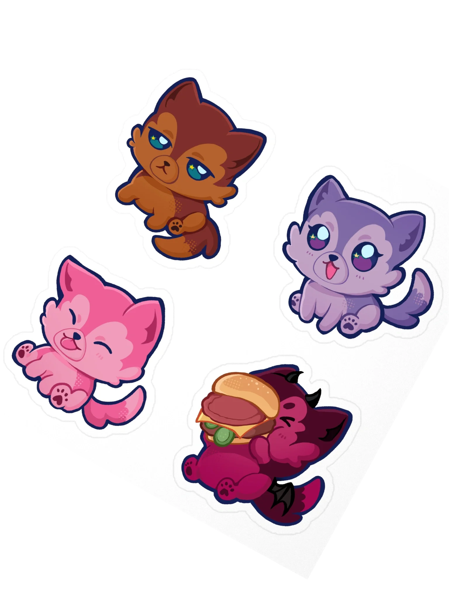 WOLFIEZ: Outcast High Sticker Pack