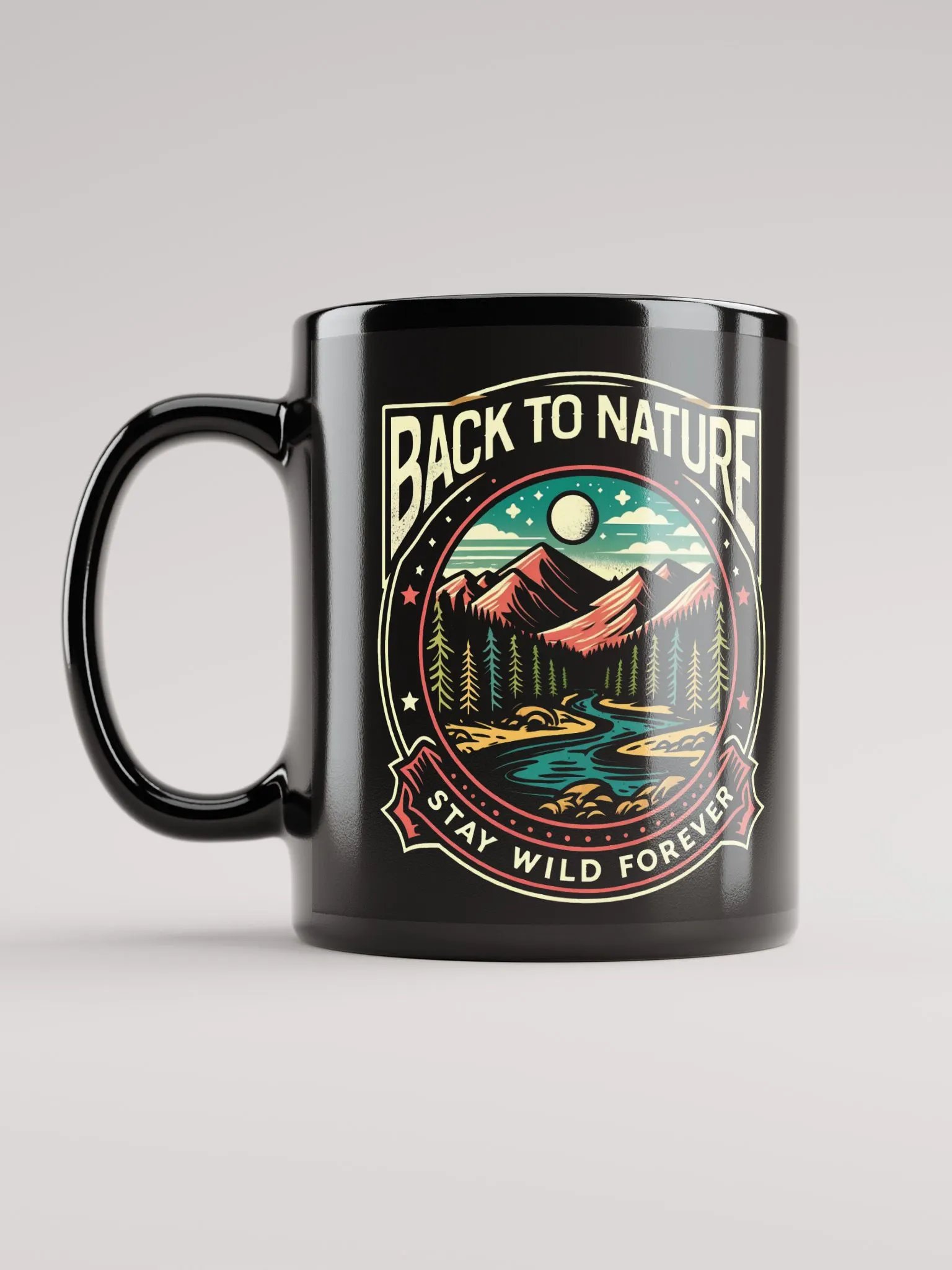 Stay Wild: Back to Nature Adventure Mug product image (3)
