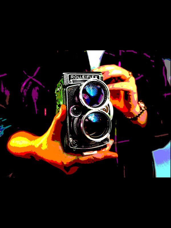 Graphic Pop Photography Print of Rolleiflex (Digital Download) product image (1)