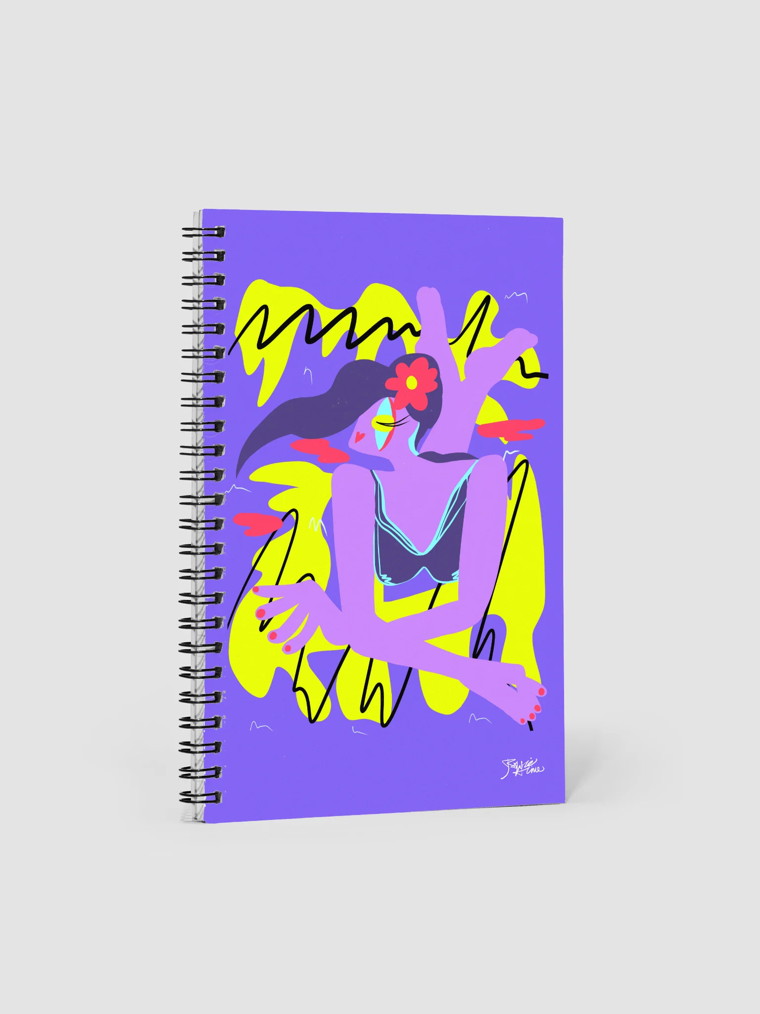 Spiral Sketch/Notebook School: Beach Life product image (1)