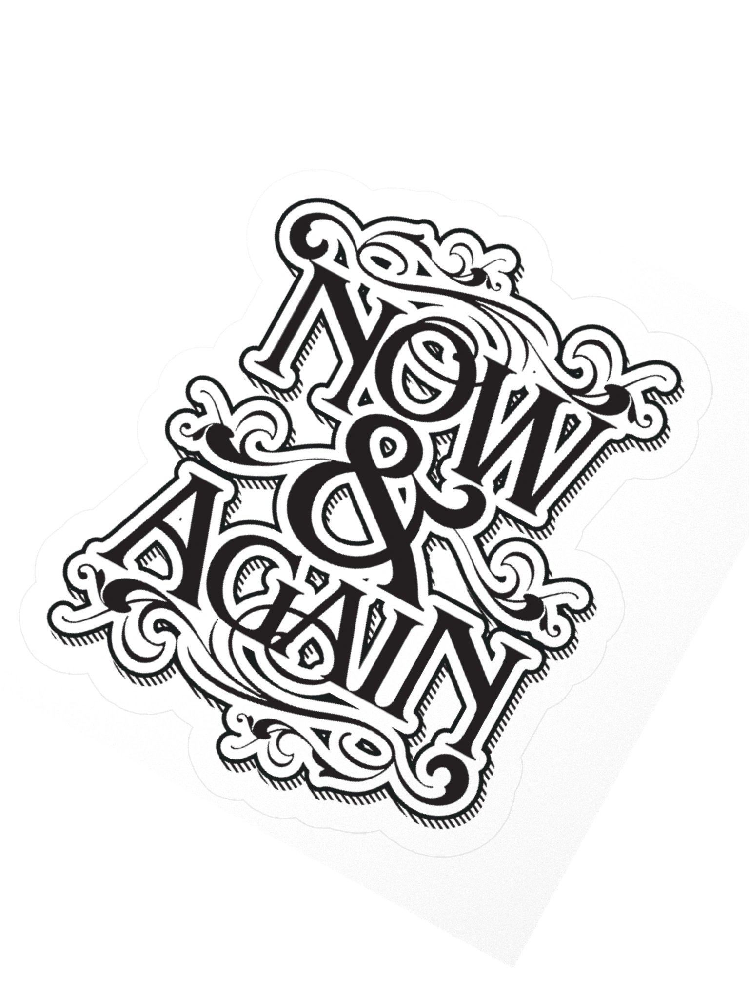 N&A Black Sticker product image (5)