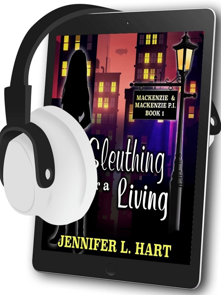 Sleuthing for a Living Audiobook product image (1)