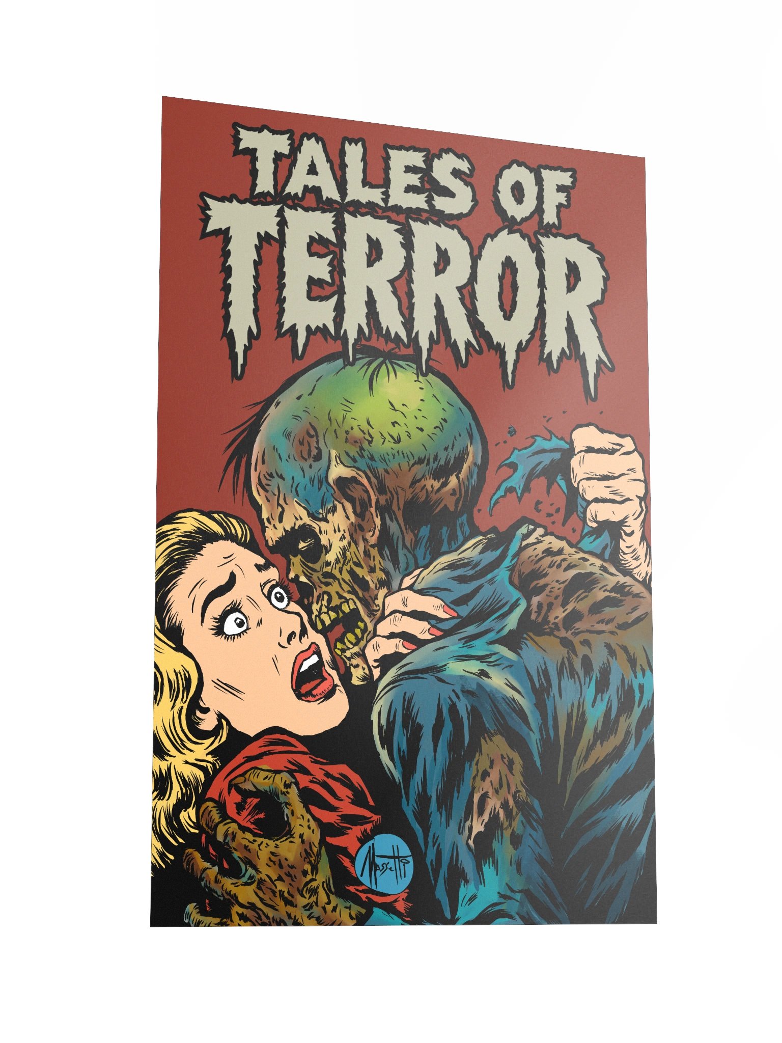 Pre-Code Horror Heartless Zombie Art Print product image (2)