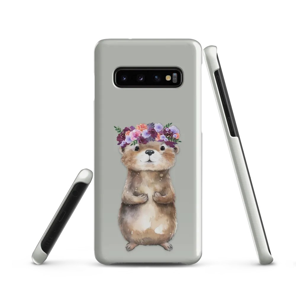 Floral Crown Otter Critter Snap Case for Samsung® product image (1)