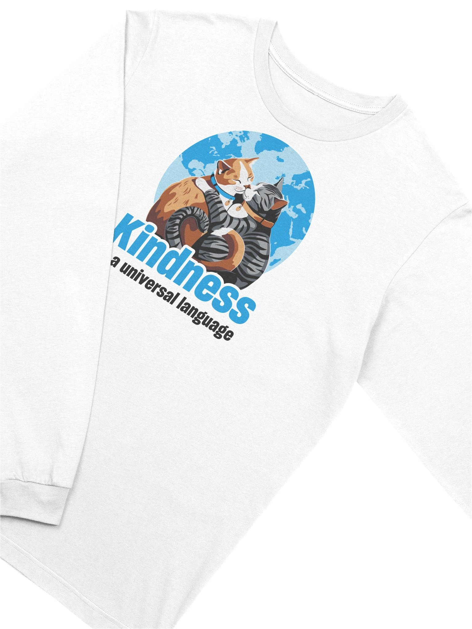 Kindness is a universal language - Long sleeve tee product image (3)
