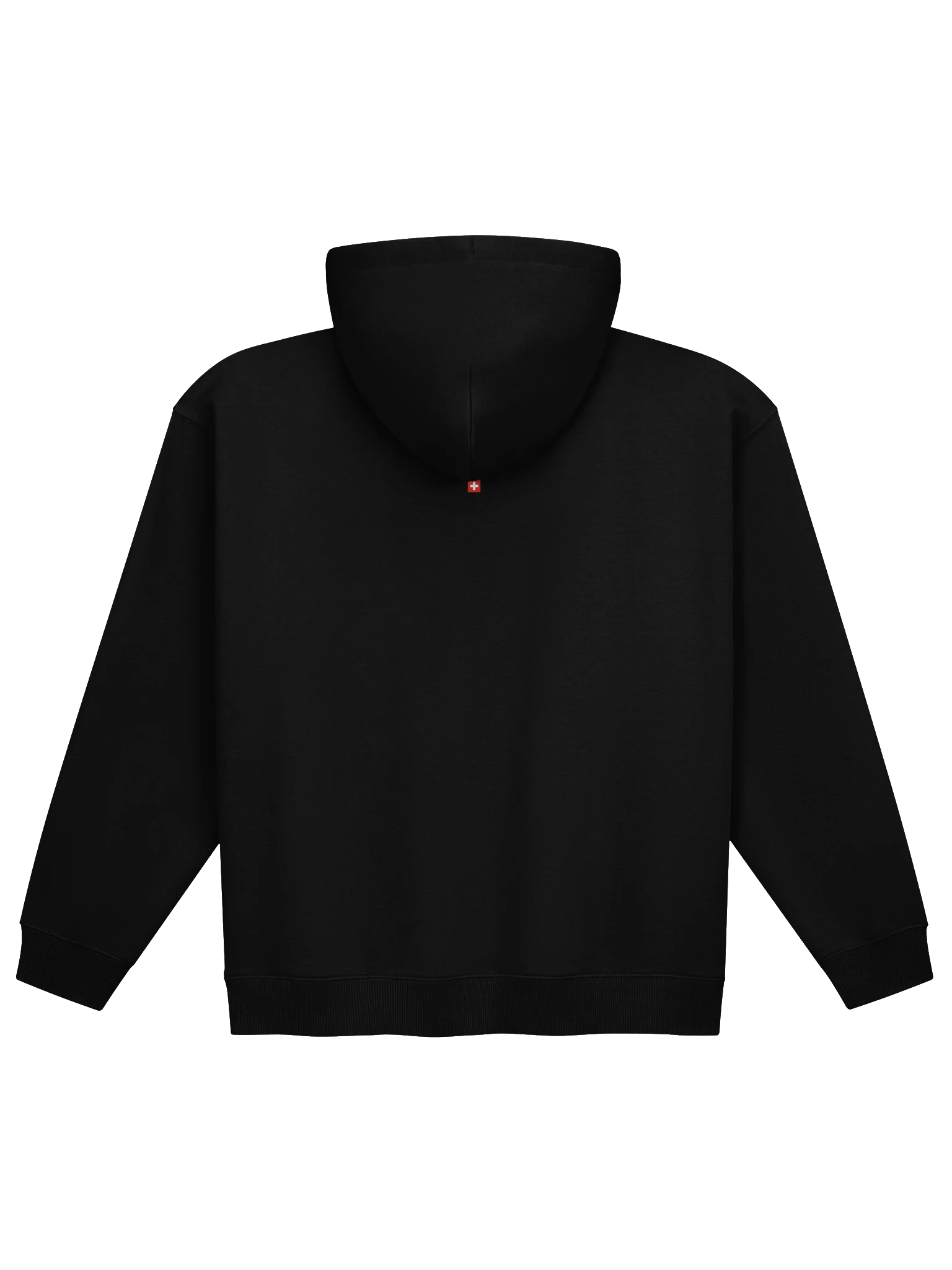 Swiss Flag Essential Hoodie – Premium Minimalist Pullover product image (4)