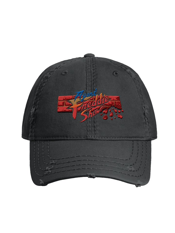 AgentFreddieShow - FF Wall distrested Dad Hat product image (1)