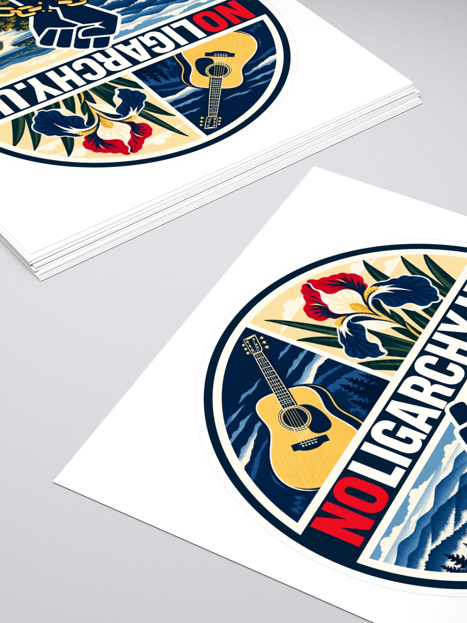 Tennessee NOLIGARCHY.US sticker product image (4)